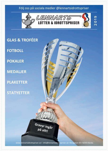 lennarts lotter idrottspriser ab.